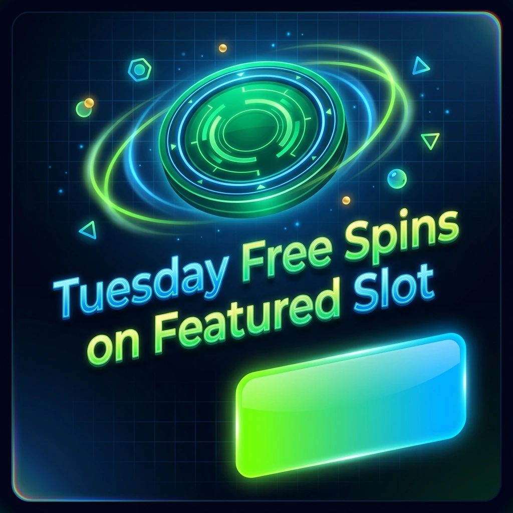Tuesday Free Spins on Featured Slot
